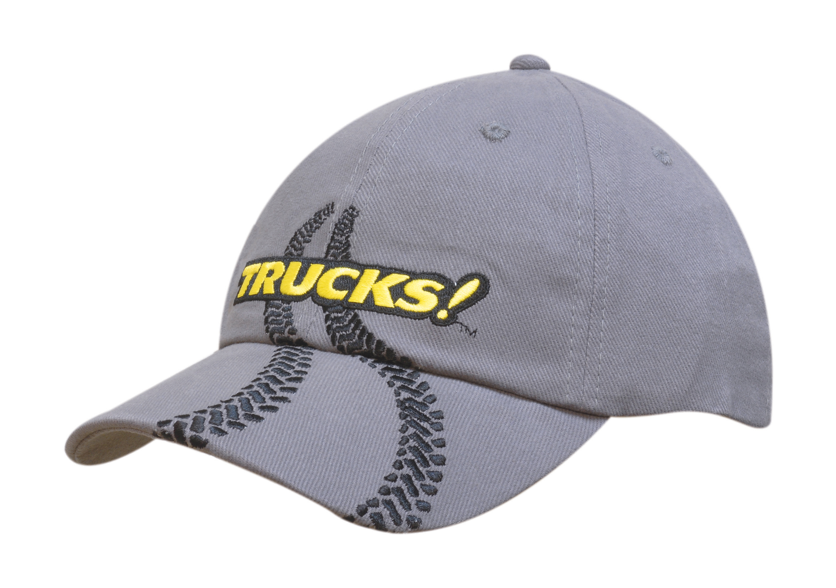 Brushed Heavy Cotton with Tyre Track Embroidery High Resolution Image