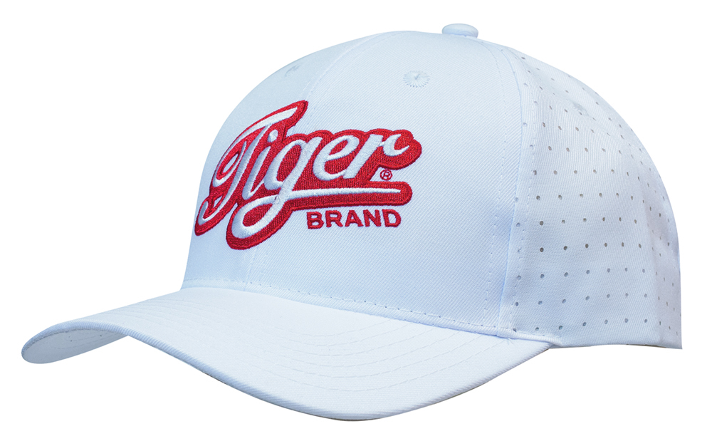 Breathable Poly Twill with circle perforations High Resolution Image