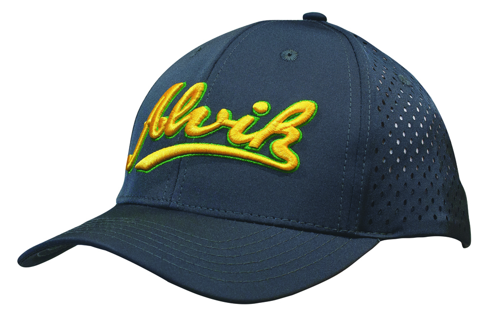 Premium Pioneer Sports Twill with tear drop perforations High Resolution Image