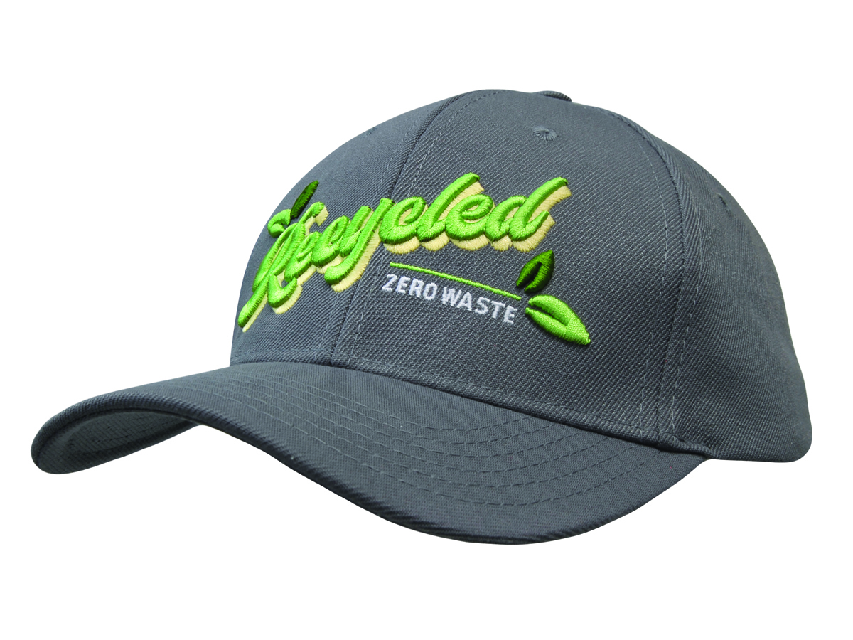 Premium American Recycled Twill Cap High Resolution Image