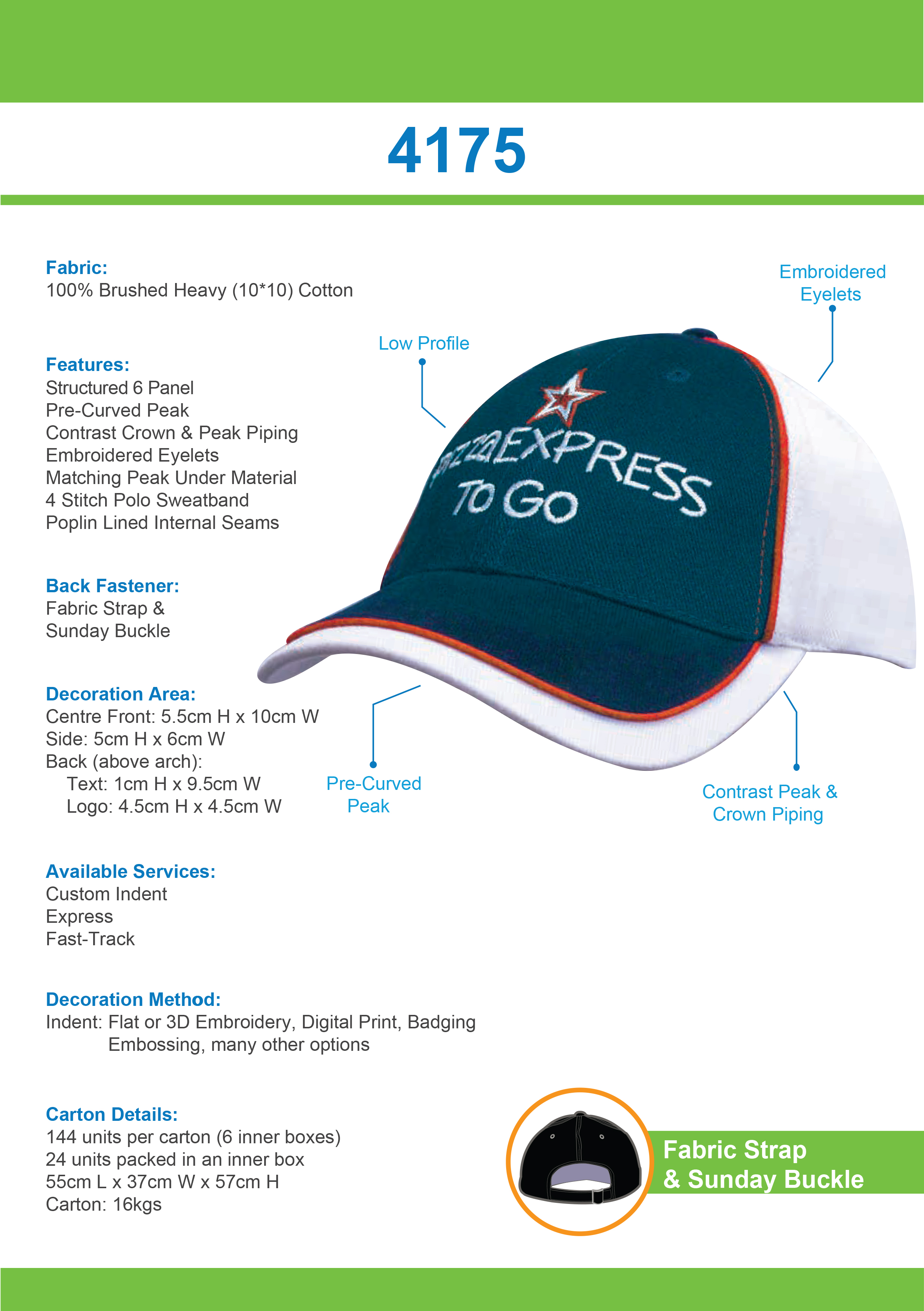 Brushed Heavy Cotton with Piping Tri-Colour Tip Sheet